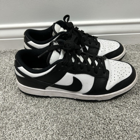 Nike Dunk Low Retro White Black Panda Women's Size 8.5 DD1503-101 Shoes Sneakers - Picture 3 of 11